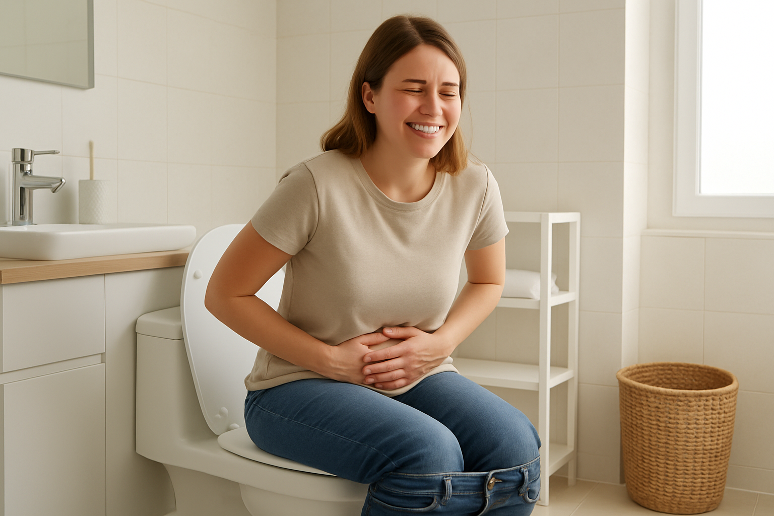 Constipation Treatment: medically relevant educational image