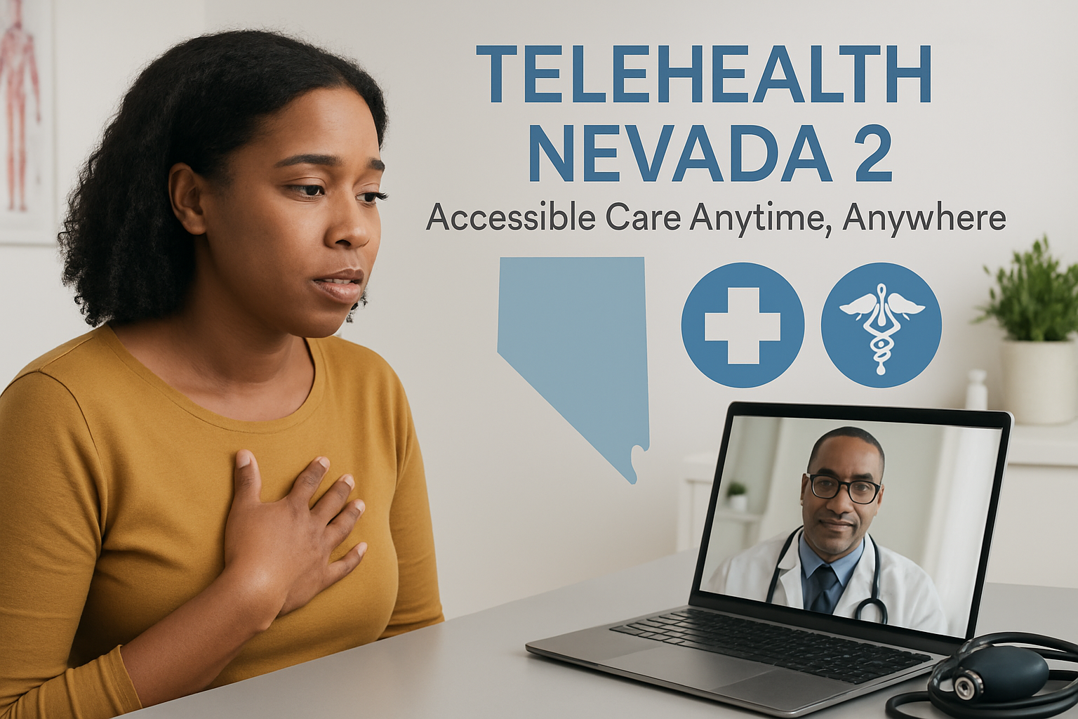 Telehealth Nevada 2: Accessible Care Anytime, Anywhere with MYMDPHONE: medically relevant educational image