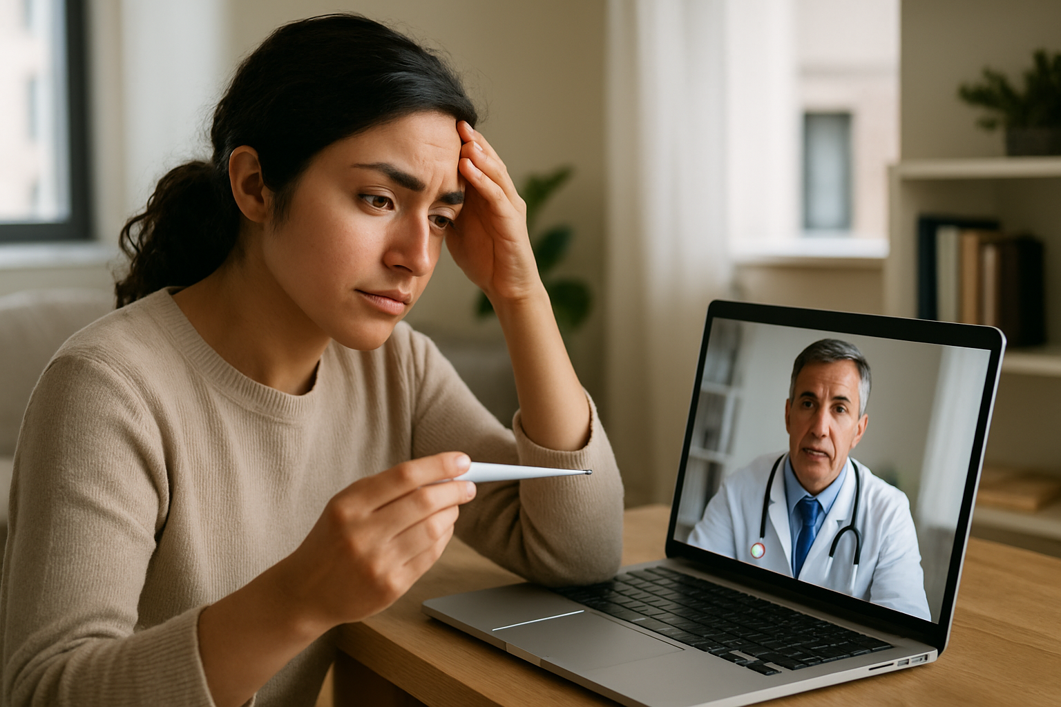 Telemedicine Doctor NYC: medically relevant educational image